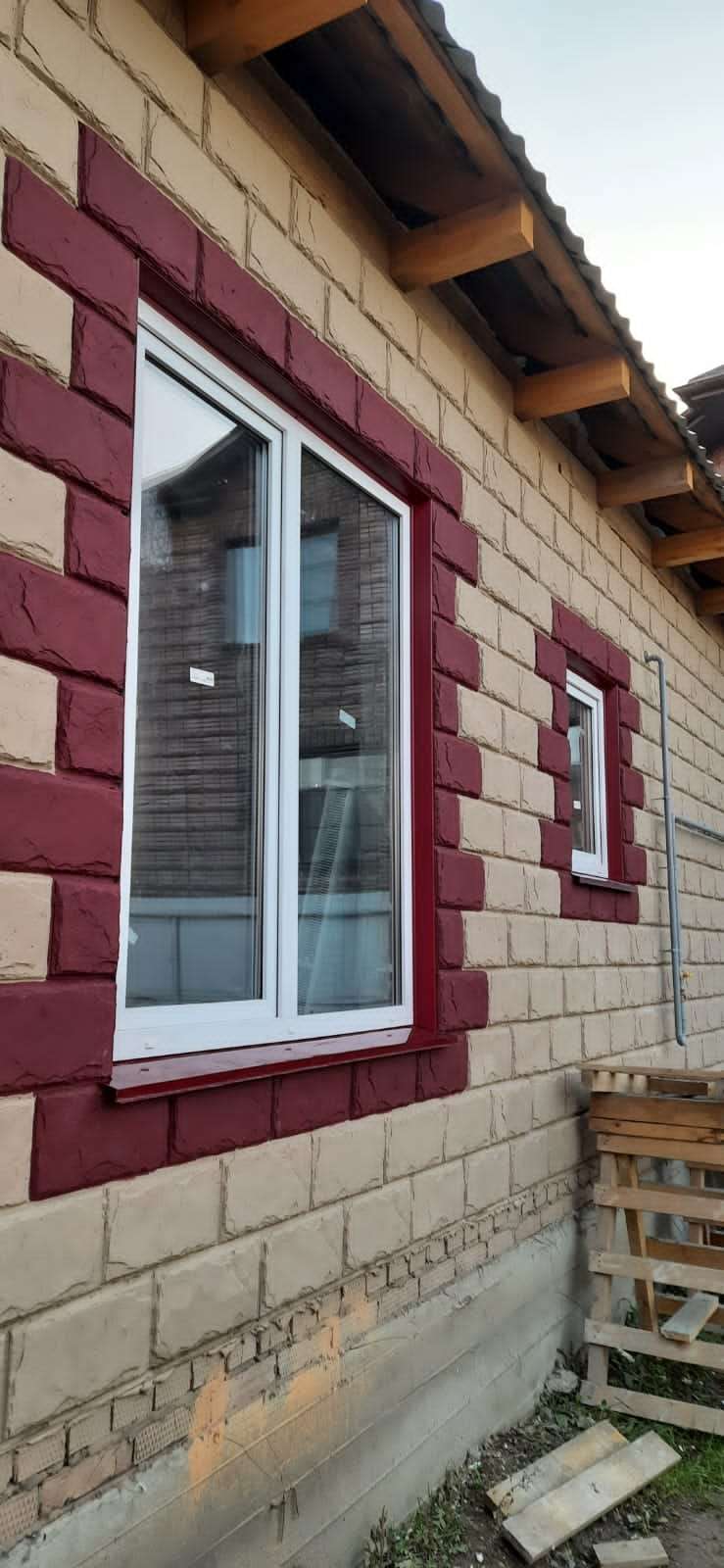 пластиковые окна в частный дом различной конфигурации